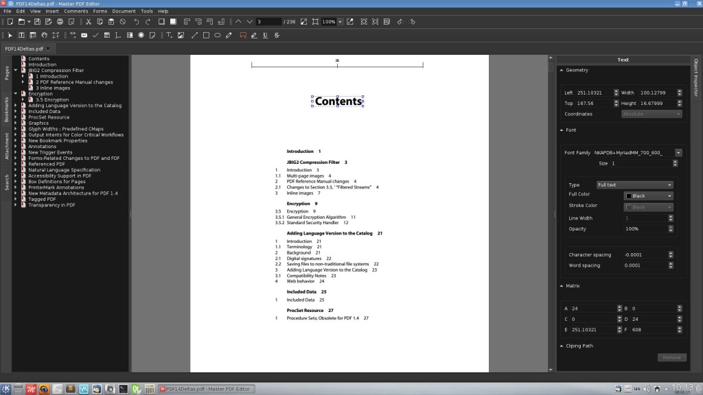Master PDF Editor for Linux – Edit Text | Code Industry