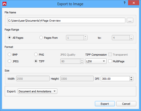 export images from pdf