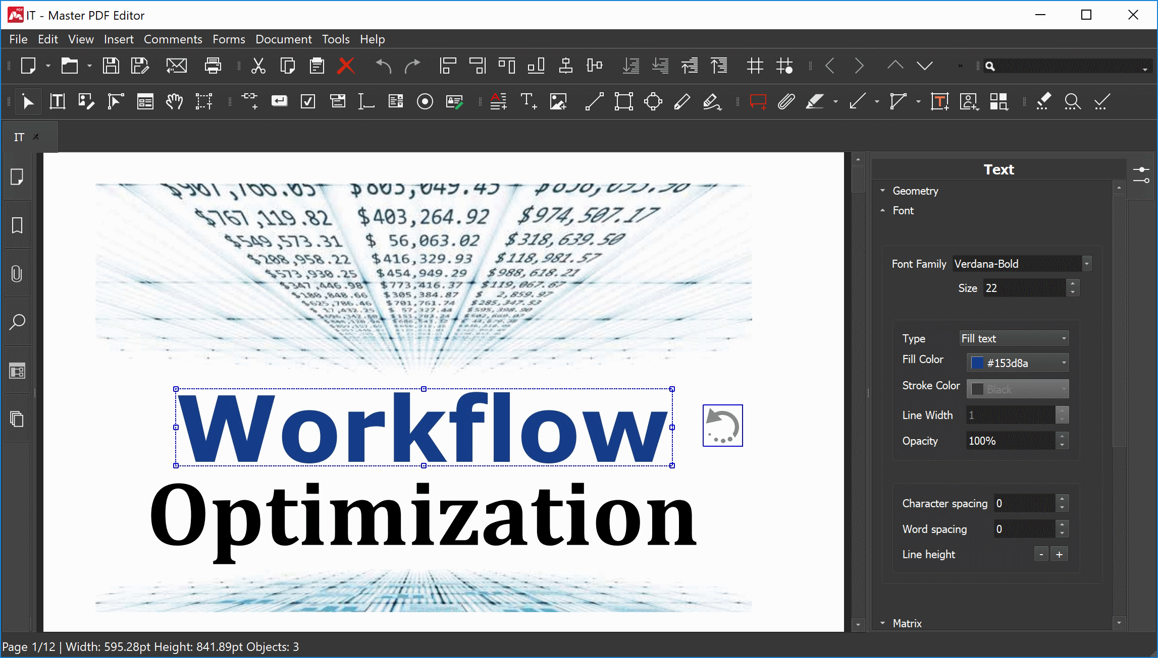Master PDF Editor 5 is a multifunctional PDF Editor