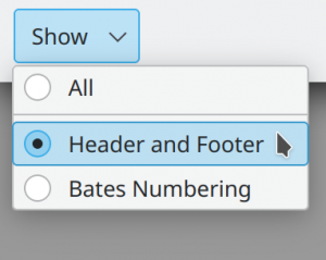 Add Headers and footers to PDFs | Master PDF Editor