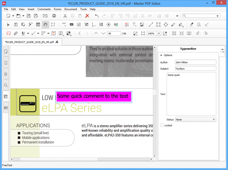 Comment Mark Up PDF Files Master PDF Editor