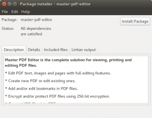 install master pdf editor