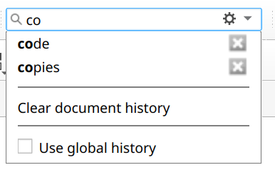 Document history in Master PDF Editor