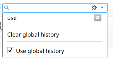 Global history in Master PDF Editor