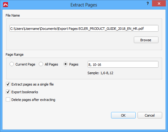 Split PDF - How to separate PDF pages