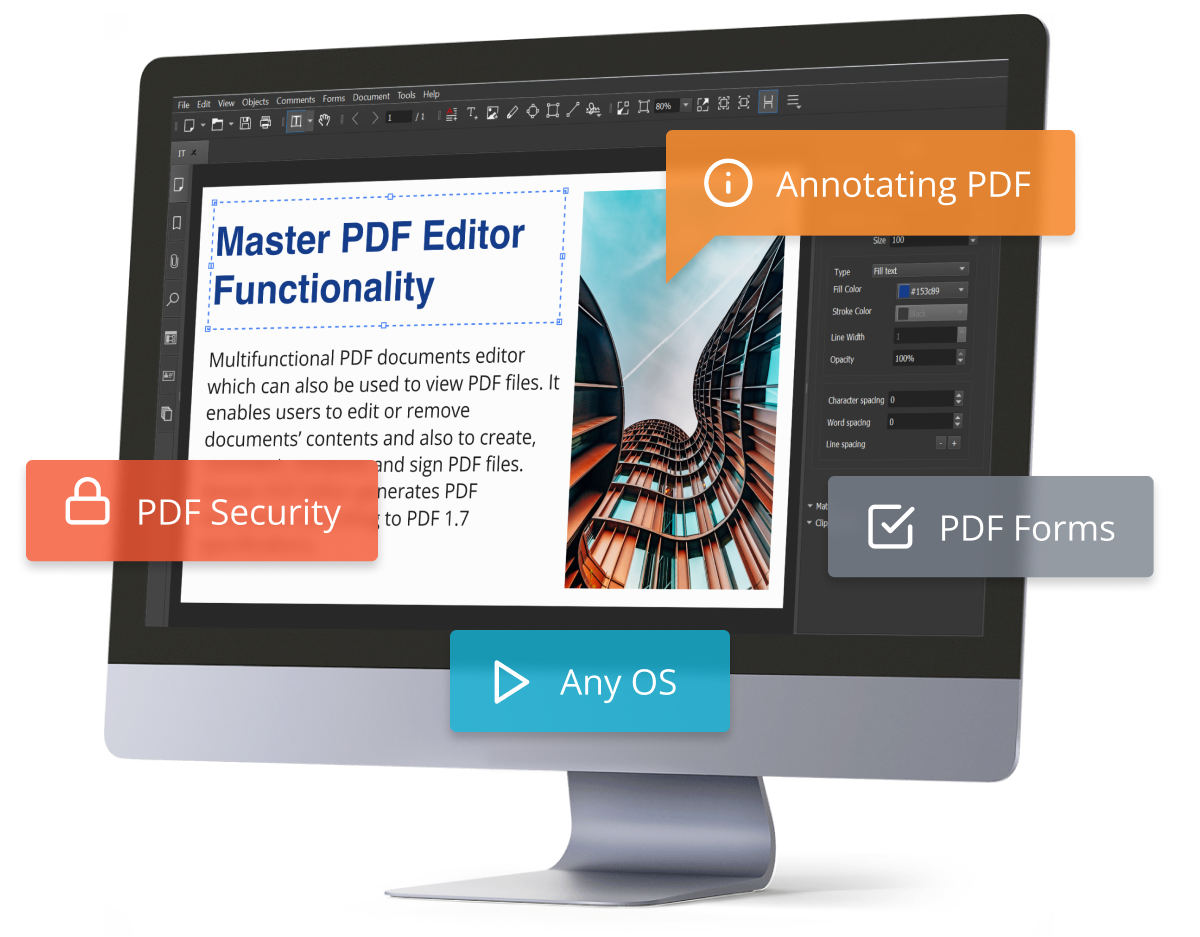 Master PDF Editor for macOS, Windows and Linux.