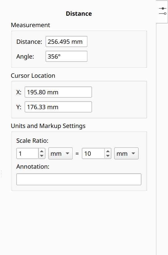 Setting the scale ratio of measurement tools in Master PDF Editor 