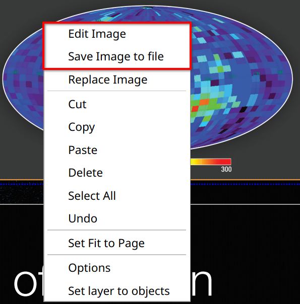 External editing of images