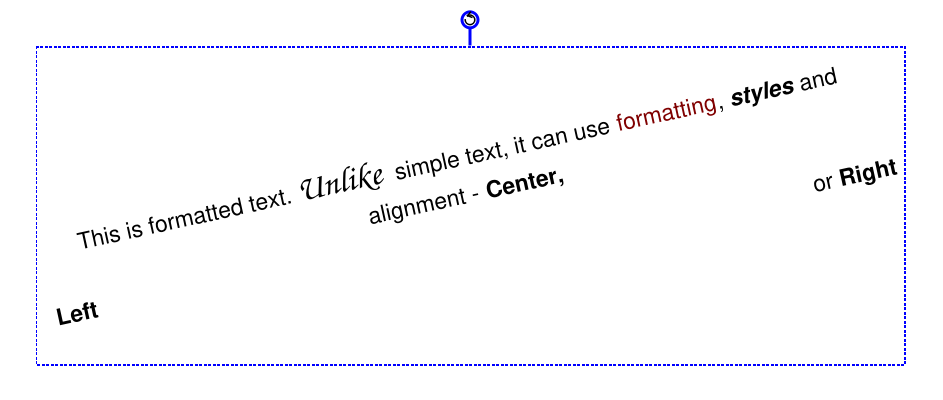 Formatted text in Master PDF Editor
