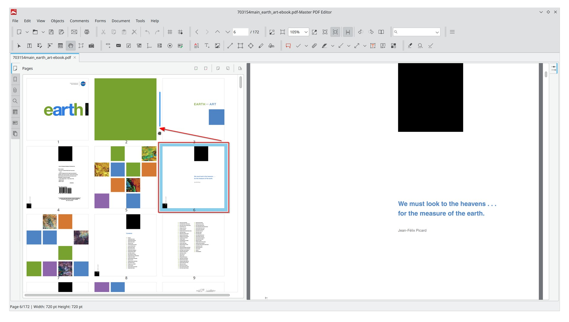 Moving Pages in PDF document